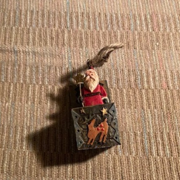 Miniature Hand-painted vintage Christmas ornaments NIB - Picture 4 of 14